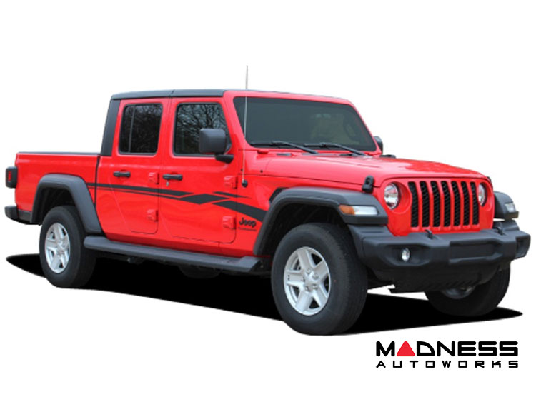 Jeep Gladiator Side Graphic Kit - Mezzo